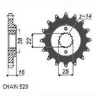 Sunstar Eesmine hammasratas SUNF389-14, 14z, samm 520