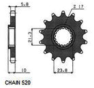 Sunstar Eesmine hammasratas SUNF3A3-15, 15z, samm 520