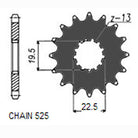 Sunstar Eesmine hammasratas SUNF403-14, 14z, samm 525