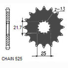Sunstar Eesmine hammasratas SUNF404-14, 14z, samm 525