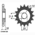 Sunstar Eesmine hammasratas SUNF415-14, 14z, samm 525
