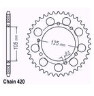 Sunstar Tagumine hammasratas SUNR1-1446-53, 53z, samm 420, teras