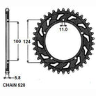 Sunstar Tagumine hammasratas SUNR1-3437-39, 39z, samm 520, teras