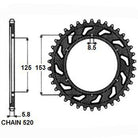 Sunstar Tagumine hammasratas SUNR1-3559-51, 51z, samm 520, teras