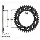 Sunstar Tagumine hammasratas SUNR1-4347-39, 39z, samm 525, teras