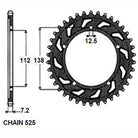 Sunstar Tagumine hammasratas SUNR1-4483-41, 41z, samm 525, teras