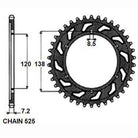 Sunstar Tagumine hammasratas SUNR1-4514-40, 40z, samm 525, teras