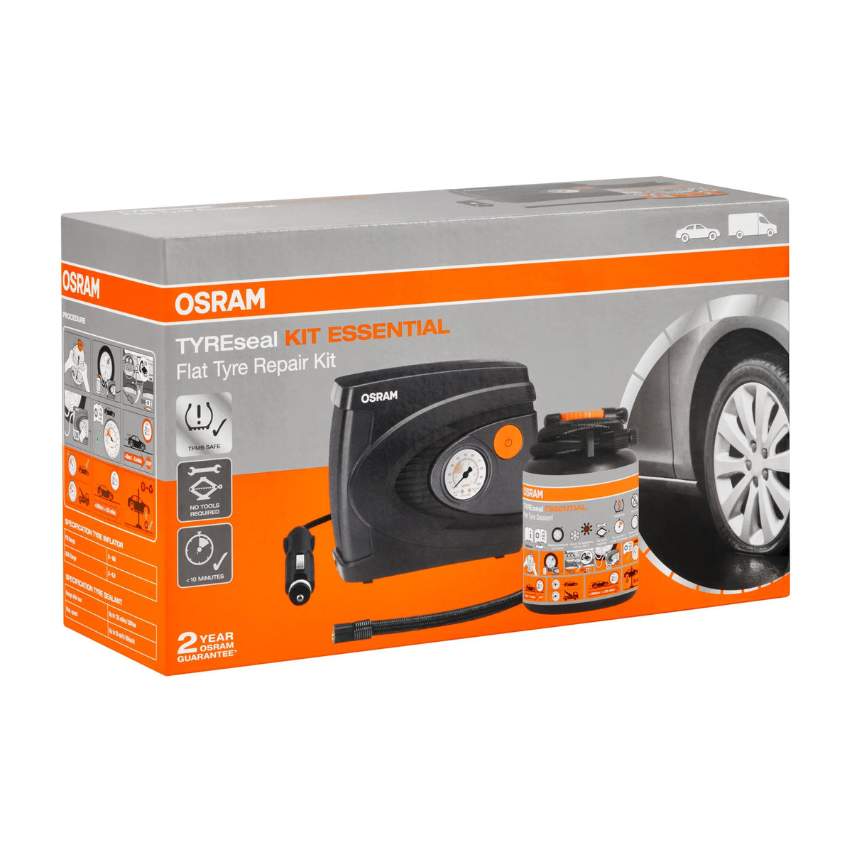 OSRAM TYREseal ESSENTIAL KIT rehvitihendusaine