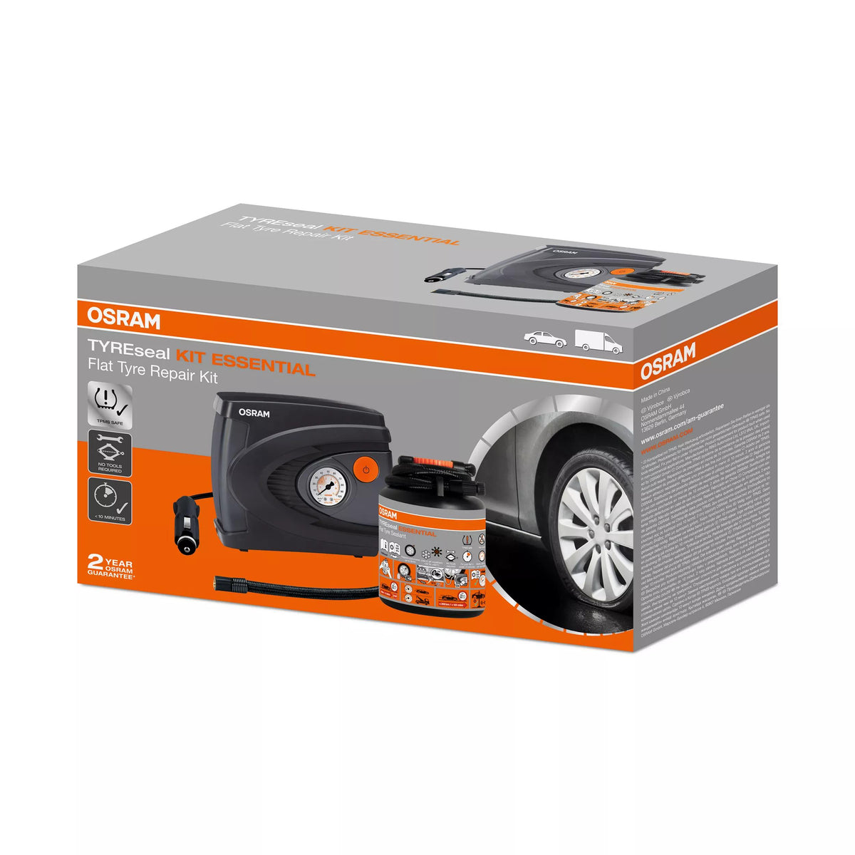 OSRAM TYREseal ESSENTIAL KIT rehvitihendusaine