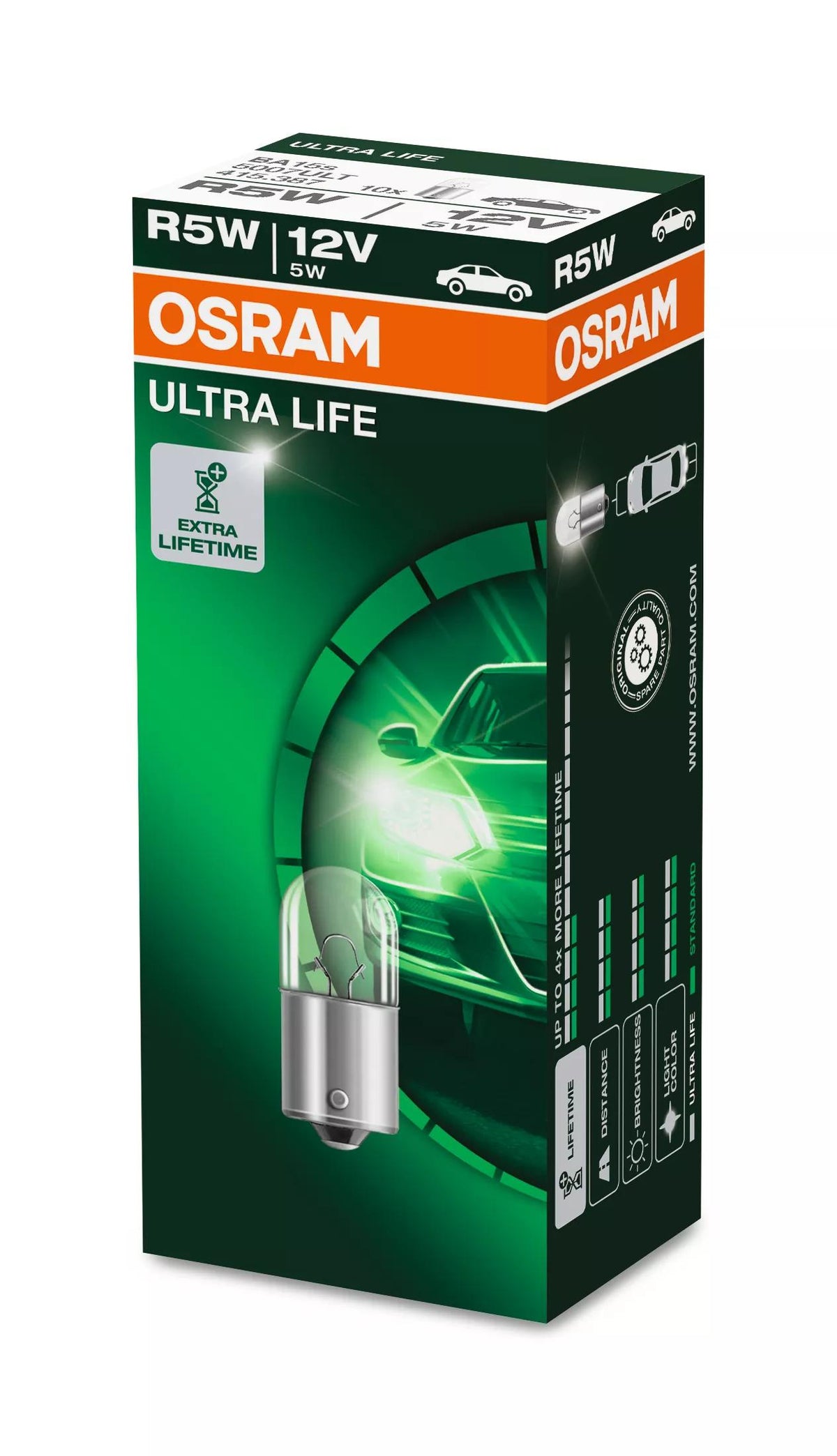 OSRAM ULTRA LIFE R5W 12 V 5 W signaalpirn