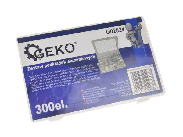 Geko Alumiiniumseibide komplekt 300 tk