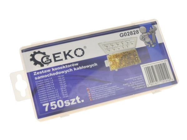 Geko Auto kaabliklemmide komplekt 750 tk