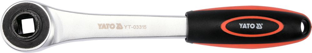 YATO Räikvõti 1/4 pöörleva peaga, otsakutele ja padrunitele, 136 mm