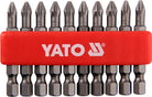 YATO Kruvikeeraja otsakud PHX1x50 mm, komplekt, 10 osa