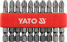 YATO Kruvikeeraja otsakud PH2x50 mm, komplekt, 10 osa