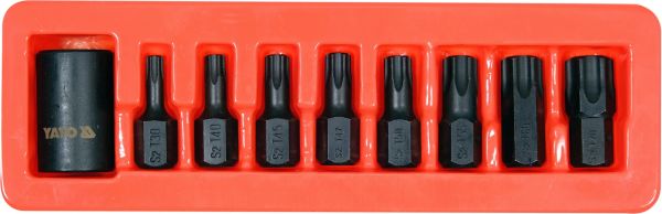 YATO Löögiotsakupesade komplekt TORX 1/2