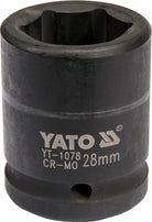YATO Löökpadrun 3/4 28 mm x 53 mm kuuskant