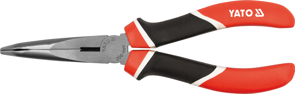 YATO Pikad tangid painutatud, CRV, 160 mm, kolmevärvilised käepidemed