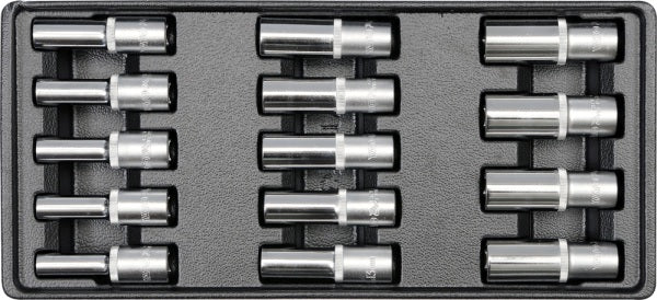 YATO Sahtlisisu padrunid pikad 8-21 mm 1/2 14 osa
