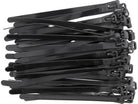 YATO Plastkaablisidemed, avatavad, 3,6x150 mm, 100 osa, mustad