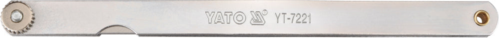 YATO Pilumõõdik 200 mm, 17 lehte, 0,02-1 mm