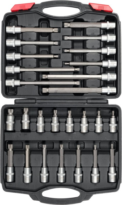 YATO Otsakupesade komplekt 1/2 TORX, 32 osa