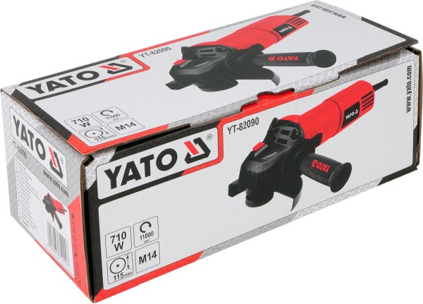 YATO Nurklihvija 230 V, 720 W, 125 mm, kiiruse reguleerimisega