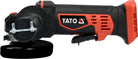 YATO Nurklihvija 18 V, 125 mm, komplekt 1x2 Ah, laadija