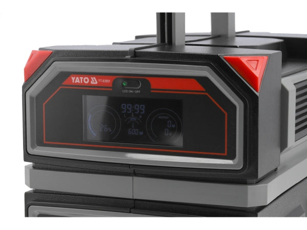 YATO Kaasaskantav elektrijaam 600 W, 504 Wh