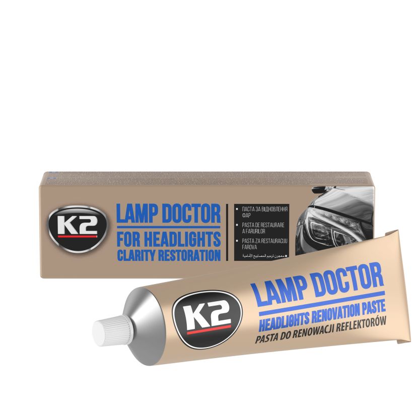 K2 Lamp Doctor esitulede renoveerimispasta