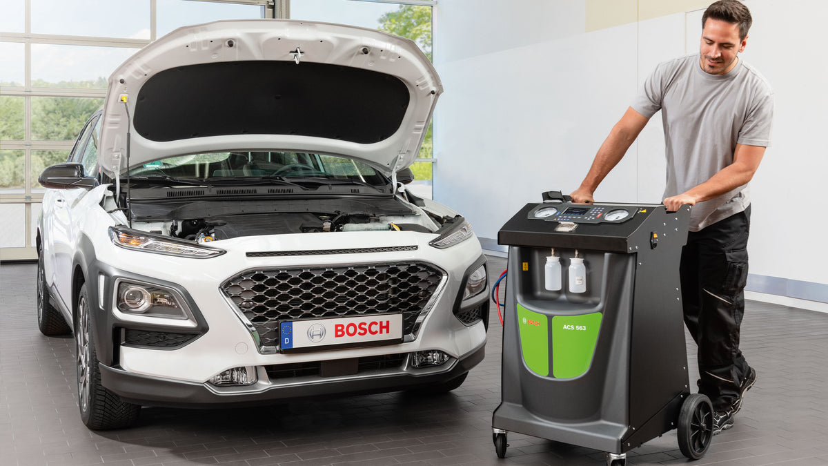 Bosch ACS 563 kliimaseadmete hooldusseade R1234yf jaoks