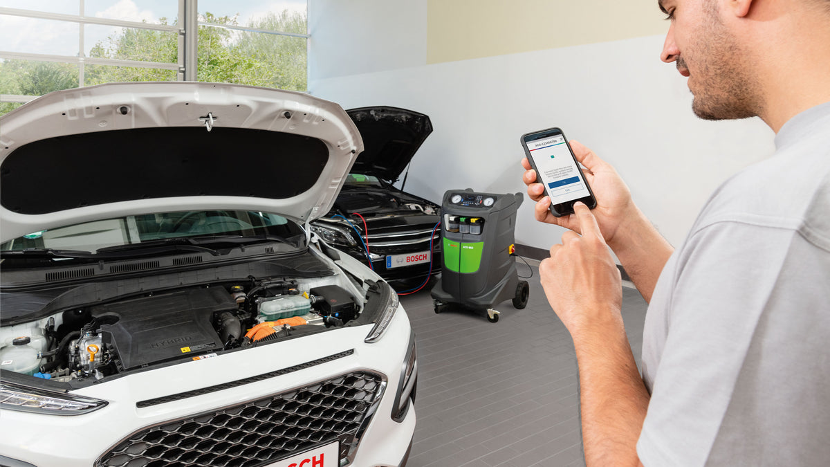 Bosch ACS 663-P tippklassi seade R1234yf kliimaseadmete hoolduseks