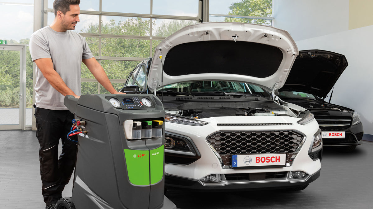 Bosch ACS 663-P tippklassi seade R1234yf kliimaseadmete hoolduseks