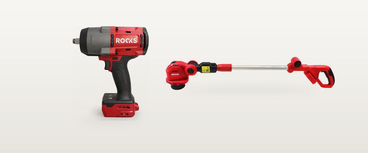 ROOKS 20V AQ-ONE löökmutrikeeraja ja akumurutrimmer