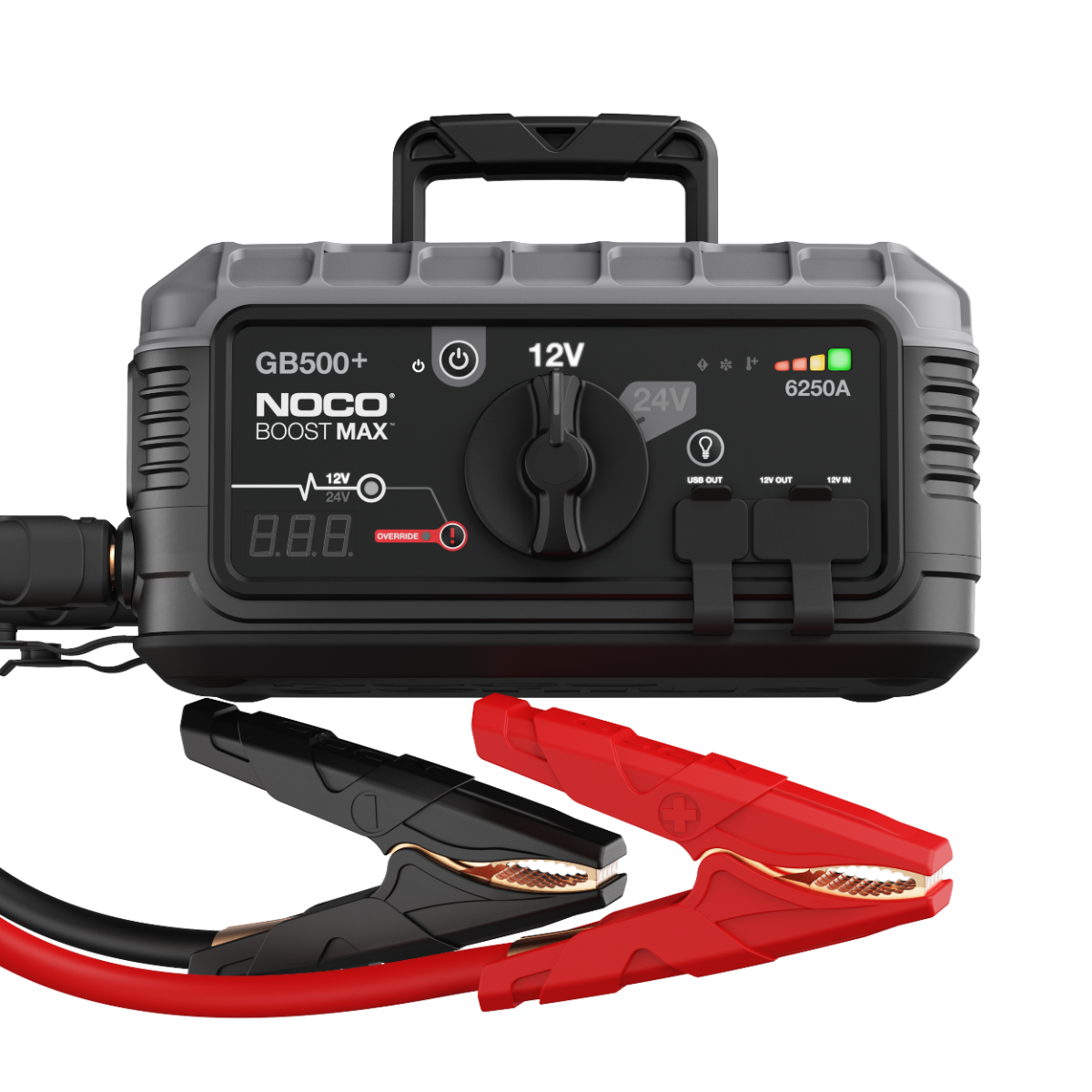 NOCO Boost Max GB500 käivitusabi 6250 A 12 V ja 24 V