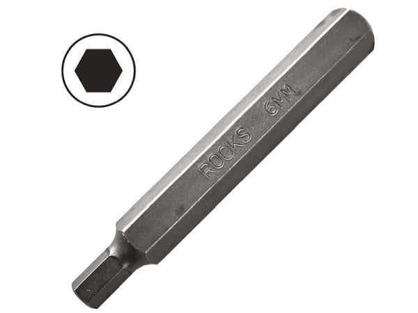 ROOKS Otsak 10 mm 3/8″ HEX 12 mm x 75 mm 73MOV5-2 (S2)