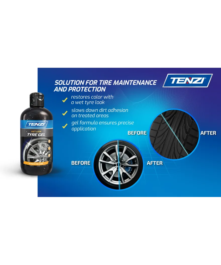 Tenzi Tyre Gel rehvide hooldus- ja läikegeel