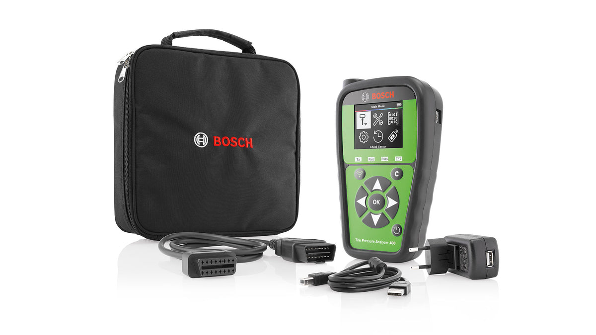 Bosch Tire Pressure Analyzer 400 programmeerimistööriist rehvirõhu andurite seadistamiseks