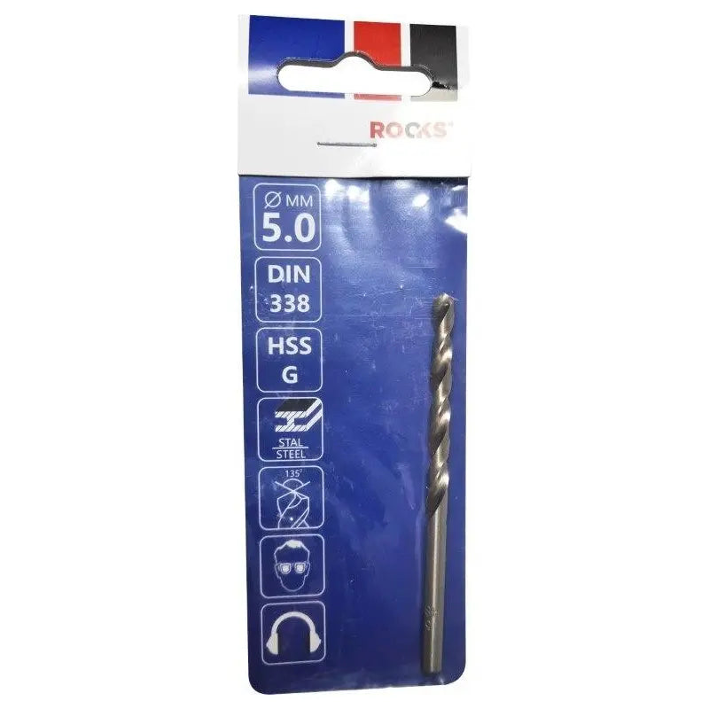 ROOKS Metallipuur PRO Ø 8,0 mm HSS G 900 N/mm2 DIN 338