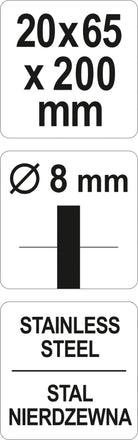 YATO Silindriline traathari 20 mm
