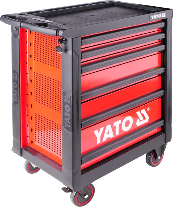 YATO Hoolduskapp tööriistadega 177 osa