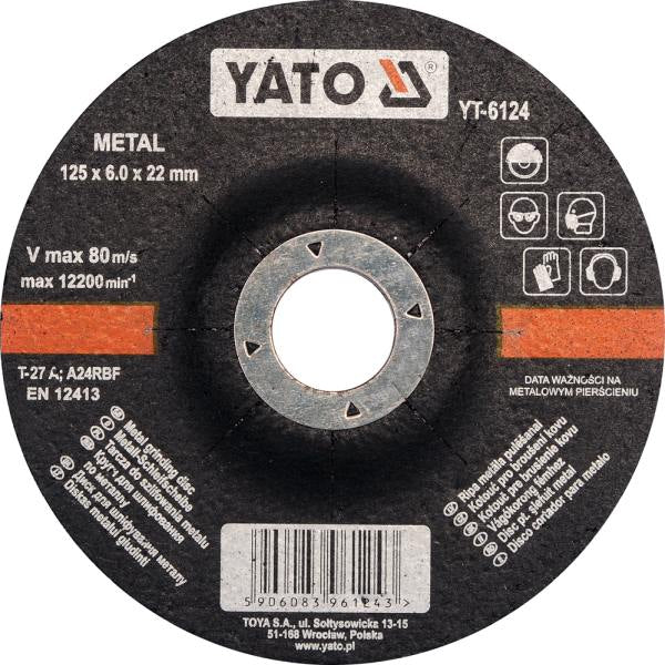YATO Metalli lihvketas 125x6 mm
