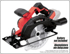 YATO Ketassaag 165 mm, 18 V, BODY